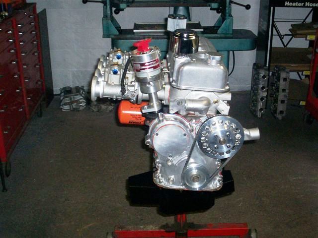 Toyota 3TC engine With Weber Sidedraft Carburetor